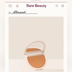 Rare Beauty True To Myself Tinted Pressed
Finishing Powder “Almond” NWT